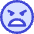 Smiley Extremely Dissatisfied Icon from Core Duo Set