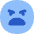 Smiley Extremely Dissatisfied Icon from Flex Flat Set