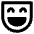 Smiley Face Laugh Icon from Core Remix Set