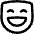 Smiley Face Laugh Icon from Flex Line Set