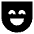 Smiley Face Laugh Icon from Sharp Solid Set