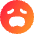 Smiley Frustrated Icon from Core Gradient Set