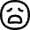 Smiley Frustrated Icon from Flex Line Set