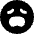 Smiley Frustrated Icon from Core Solid Set