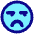 Smiley Grumpy Icon from Plump Pop Set