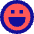 Smiley Happy Icon from Sharp Pop Set