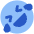 Smiley Laughing 3 Icon from Plump Flat Set