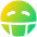 Smiley Mask Icon from Plump Gradient Set