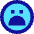 Smiley Sad Icon from Sharp Pop Set