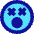 Smiley Shocked Icon from Sharp Pop Set