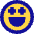 Smiley Sparks Icon from Sharp Pop Set