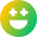 Smiley Sparks Icon from Sharp Gradient Set