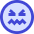 Smiley Stressed Icon from Sharp Duo Set