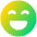 Smiley Very Happy 2 Icon from Plump Gradient Set | Free Download as SVG Vector and Transparent PNG | Streamline icons