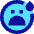 Smiley Worried Icon from Sharp Pop Set