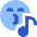 Whistling Icon from Sharp Flat Set