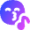 Whistling Icon from Flex Gradient Set