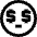 Emoji Dollar Eye icon - Free transparent PNG, SVG. No sign up needed.