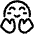 Emoji Smiling Face Open Hands Icon from Ultimate Regular Set