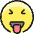 Smiley Crazy Tongue icon - Free transparent PNG, SVG. No sign up needed.