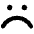 Smiley Sad Face Icon from Ultimate Bold Set