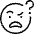 Wtf Smiley Icon from Ultimate Light Set
