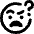 Wtf Smiley Alternate Icon from Ultimate Bold Set