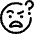 Wtf Smiley Icon from Ultimate Regular Set