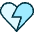 Love It Break Icon from Ultimate Duotone - Free Set