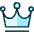 Vip Crown Queen 1 Icon from Ultimate Duotone - Free Set