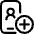 Social Profile Smartphone Add Icon from Ultimate Regular Set