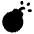Bomb Fill Icon from Rounded Fill - Material Pro Free Set