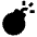 Bomb Fill Icon from Outlined Fill - Material Pro Set