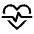 Cardiology Icon from Outlined Line - Material Symbols Set