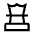 Chess Icon from Outlined Line - Material Symbols Set