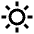 Clear Day Icon from Sharp Line - Material Pro Set