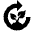 Compost Icon from Sharp Line - Material Symbols Set