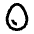 Egg Icon from Sharp Line - Material Pro Set