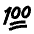 Emoji 100 Fill Icon from Outlined Fill - Material Pro Set