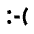 Emoticon Sad Icon from Outlined Line - Material Pro Set