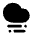 Foggy Fill Icon from Rounded Fill - Material Pro Set