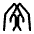 Folded Hands Icon from Rounded Line - Material Symbols Set