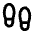 Footprint Icon from Sharp Line - Material Pro Set