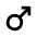 Male Fill Icon from Outlined Fill - Material Pro Set