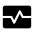 Monitor Heart Fill Icon from Outlined Fill - Material Symbols Set