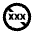 No Adult Content Icon from Outlined Line - Material Pro Set