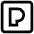 P Icon from Atlas Line Set