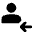 Person Follower Fill Icon from Rounded Fill - Material Pro Free Set