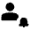 Person Notification Fill Icon from Rounded Fill - Material Pro Set