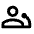 Person Speak Icon from Rounded Line - Material Pro Set